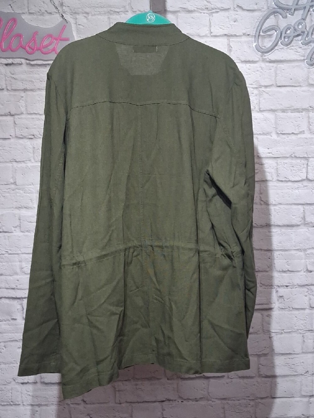 BearPaw Olive Utility Jacket - Picture 6 of 7
